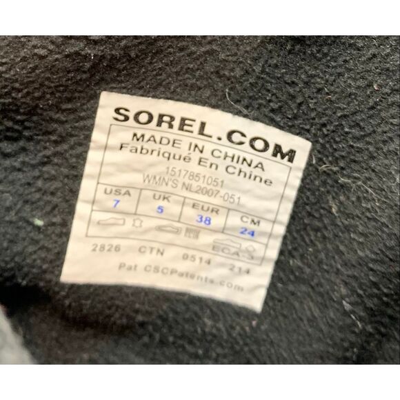 Sorel Slimboot Leather gray Western Waterproof Tall Riding Boots sz 7 - Picture 7 of 13